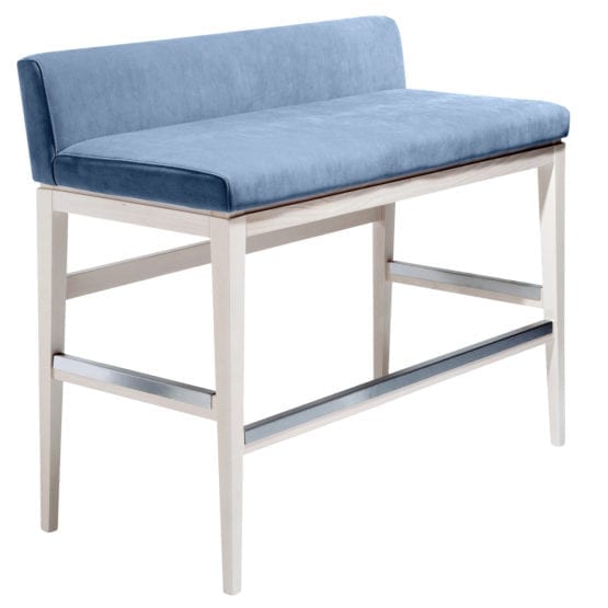 Aceray low back barstool height love seat