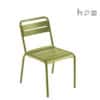 Aceray Pronto-1 outdoor stacking side chair green color