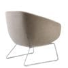 Aceary Ampio-7SLED lounge armchair - back view