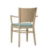 Aceray #300-11D armchair natural wood