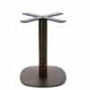 Aceray Arena-D dining height table aged brass