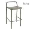 Acertay Astro-5 stacking barstool in grey