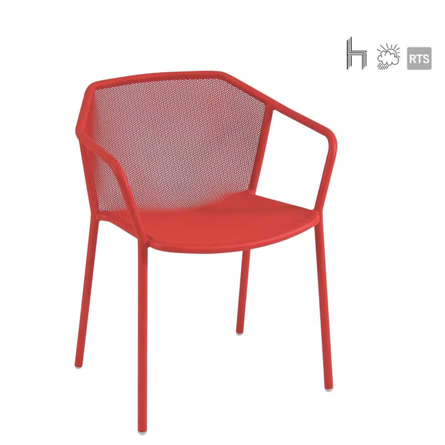 The Aceray LIdo-3 indoor/outdoor stacking armchair hero image