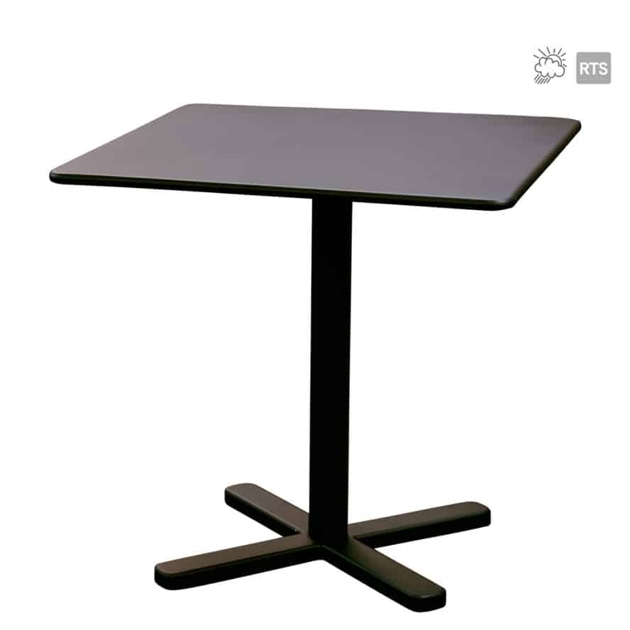 The Aceray Lido-8 indoor/outdoor tilt table in black