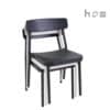 Stack of three Aceray Astro-1 stacking side chair